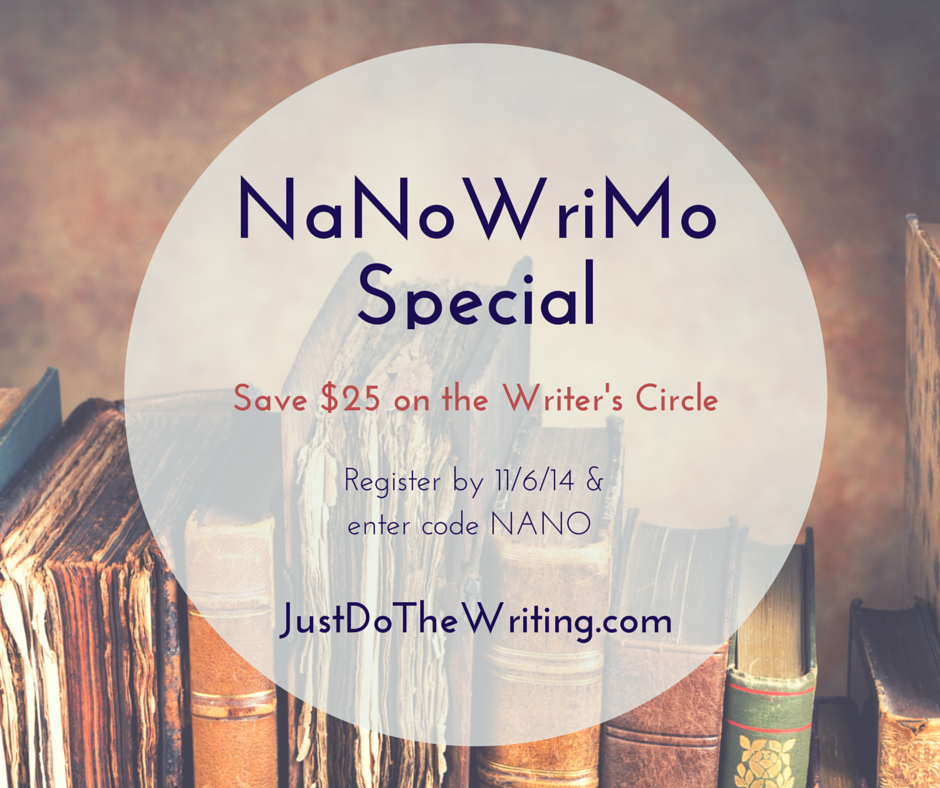 NaNoWriMo Writer's Circle special